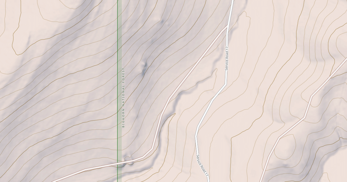 Map preview of JOHNNY CREEK