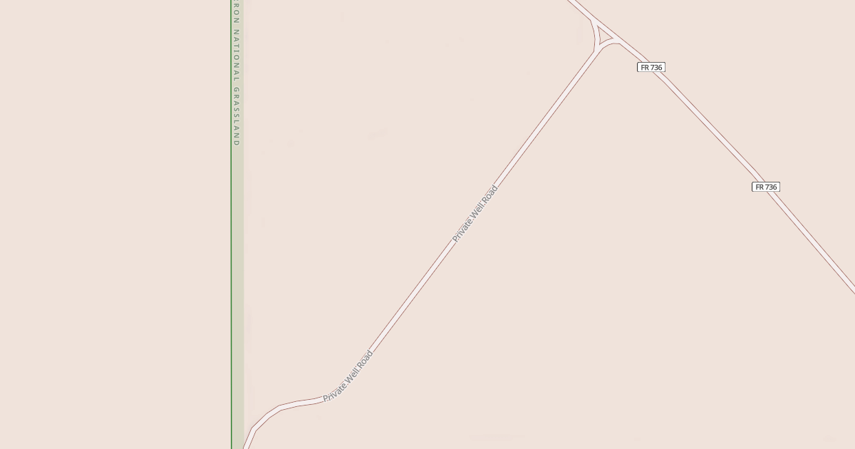 Map preview of PRIVATE WELL
