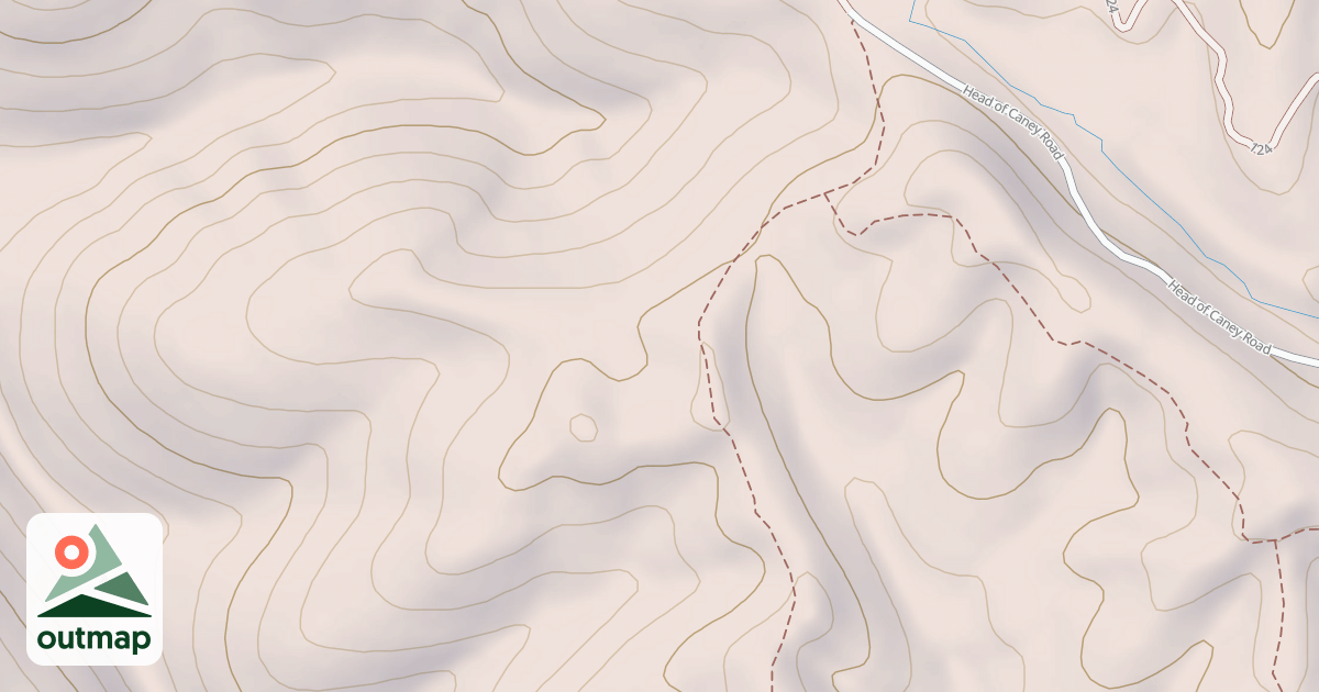 Map of White Sulphur Ohv Trail