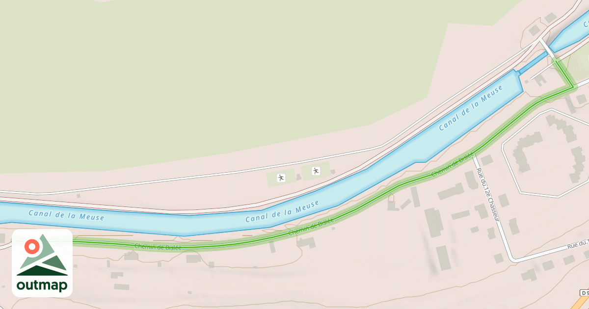 Map of Chemin de Bislée