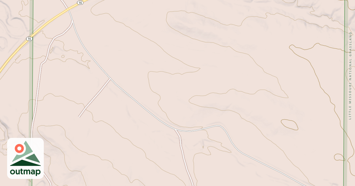 Map of (FDR) PASTURE SOUTH