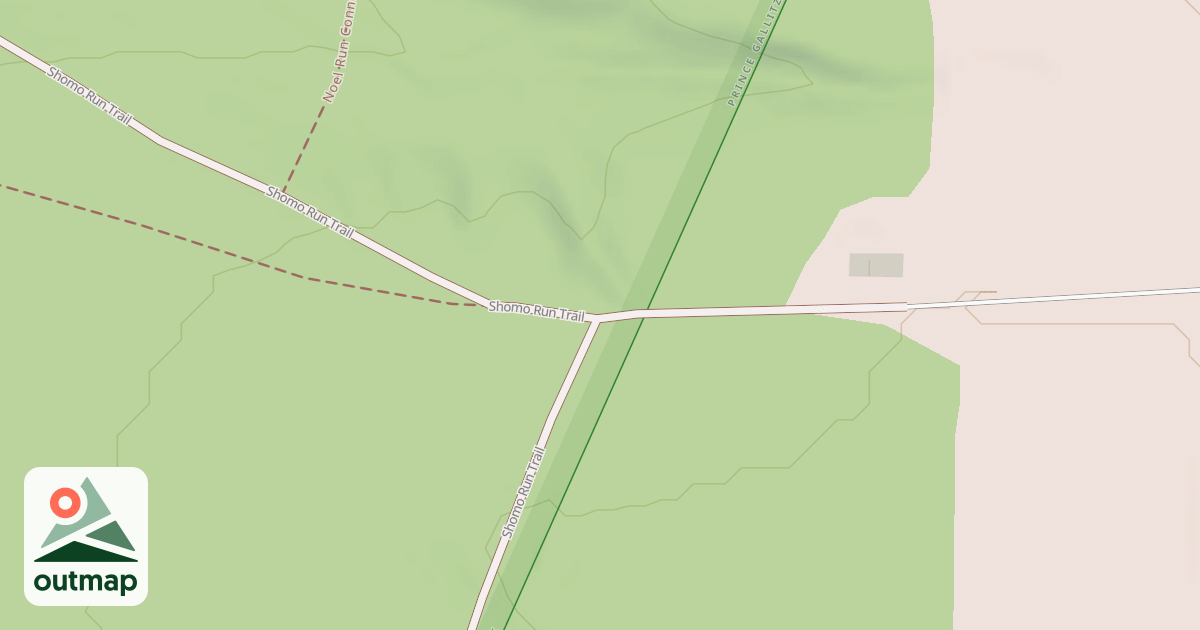 Map of Prince Gallitzin State Park Trails