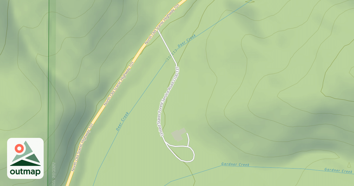 Map of EXPERIMENTAL STA. HEADQU