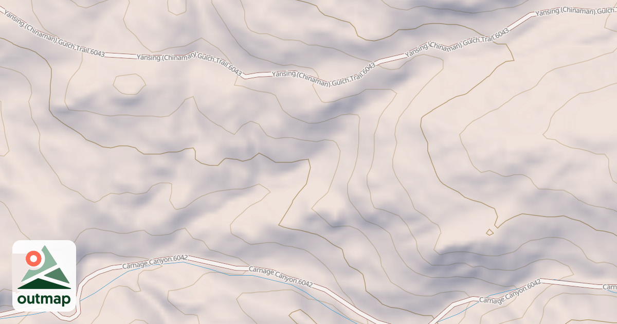 Map of Blm T6043a