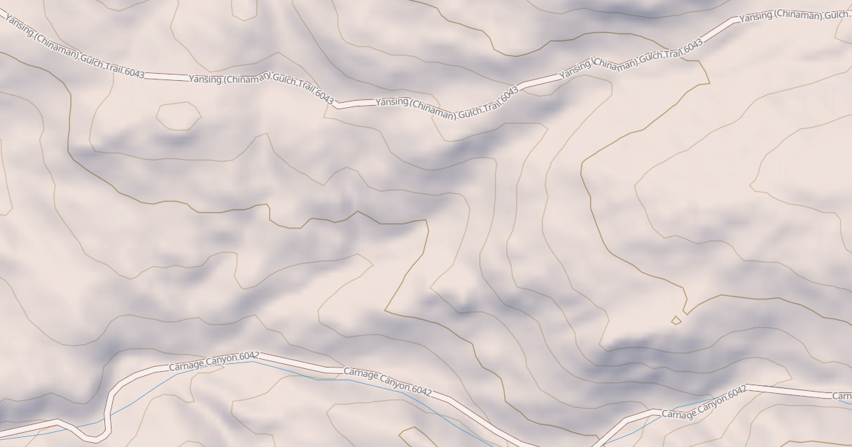 Map preview of Blm T6043a