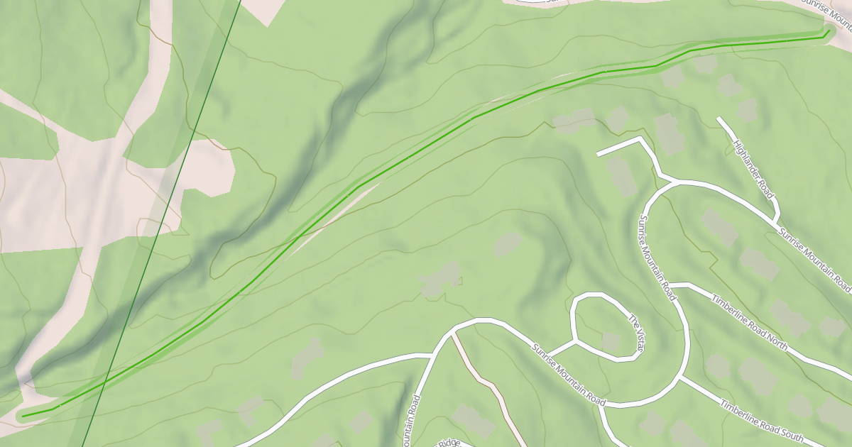Map preview of Sunrise Trail