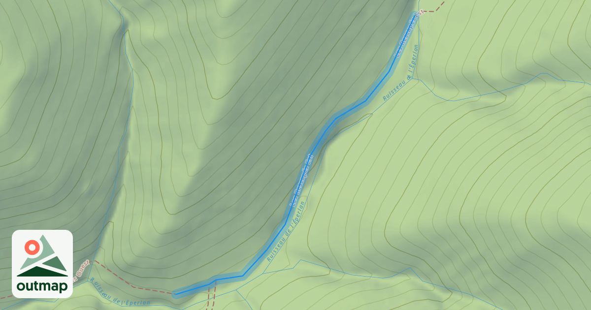 Map of Les Rescapés Est