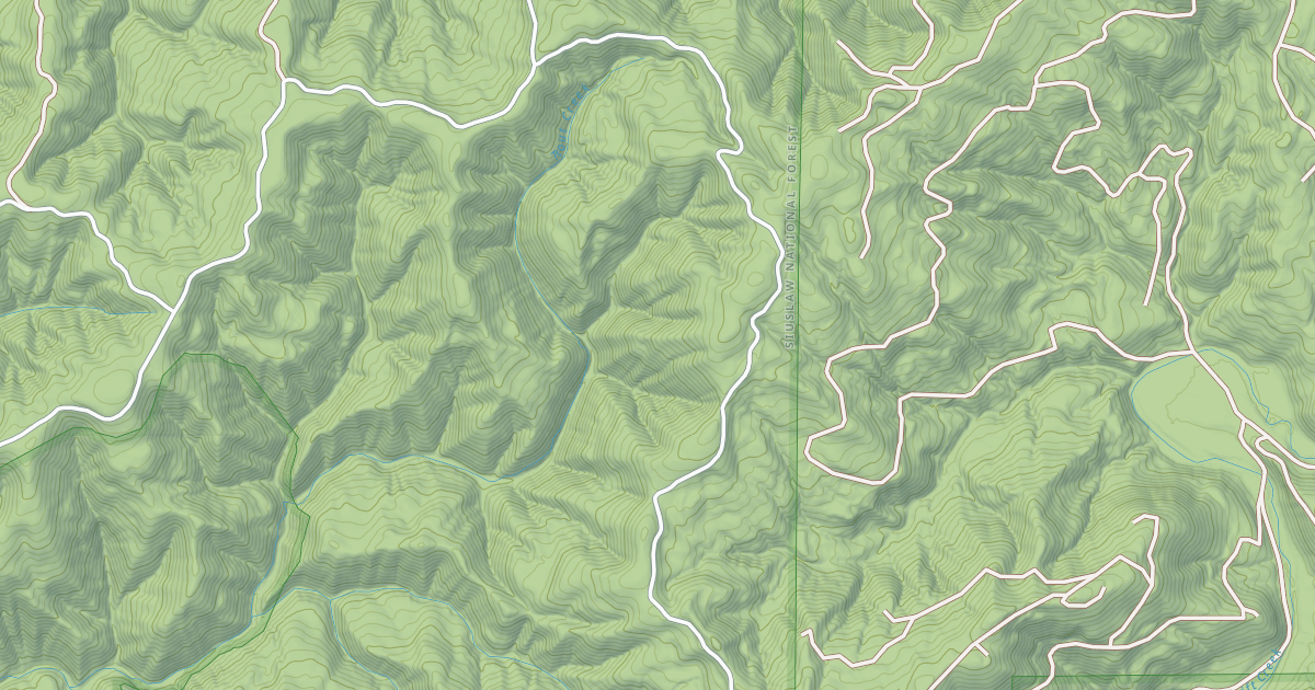 Map preview of USFS National Forest System Roads {0BE2537B-91FD-4AA7-B333-785D470B05CE}