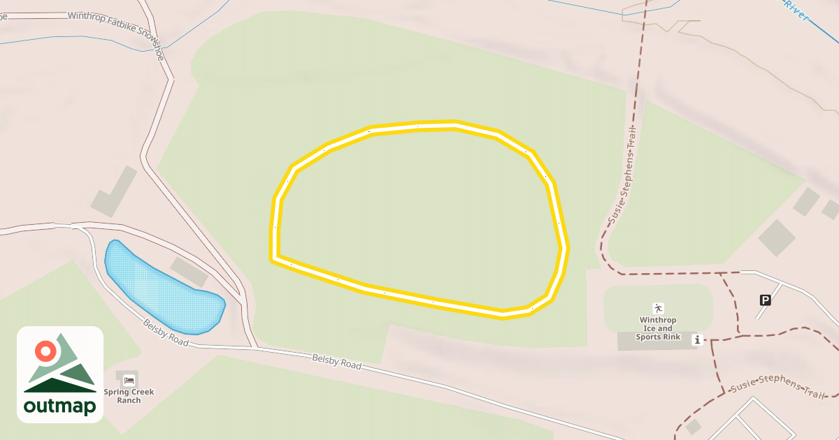 Map of Spring Creek Ranch & Loop
