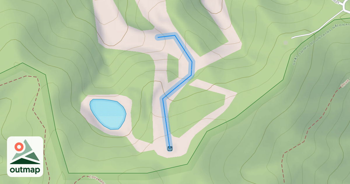 Map of Ober Chute