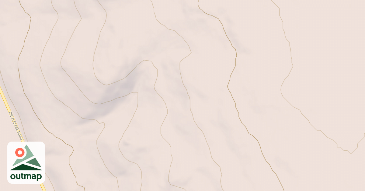 Map of Ditch Creek 13