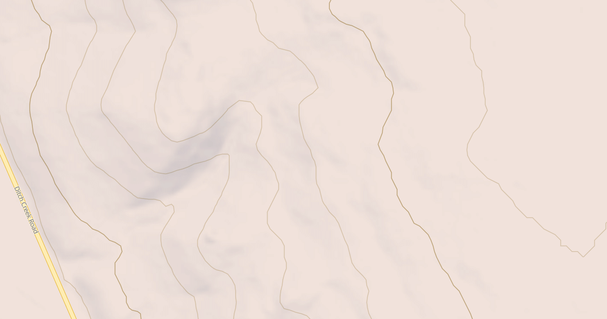 Map preview of Ditch Creek 13