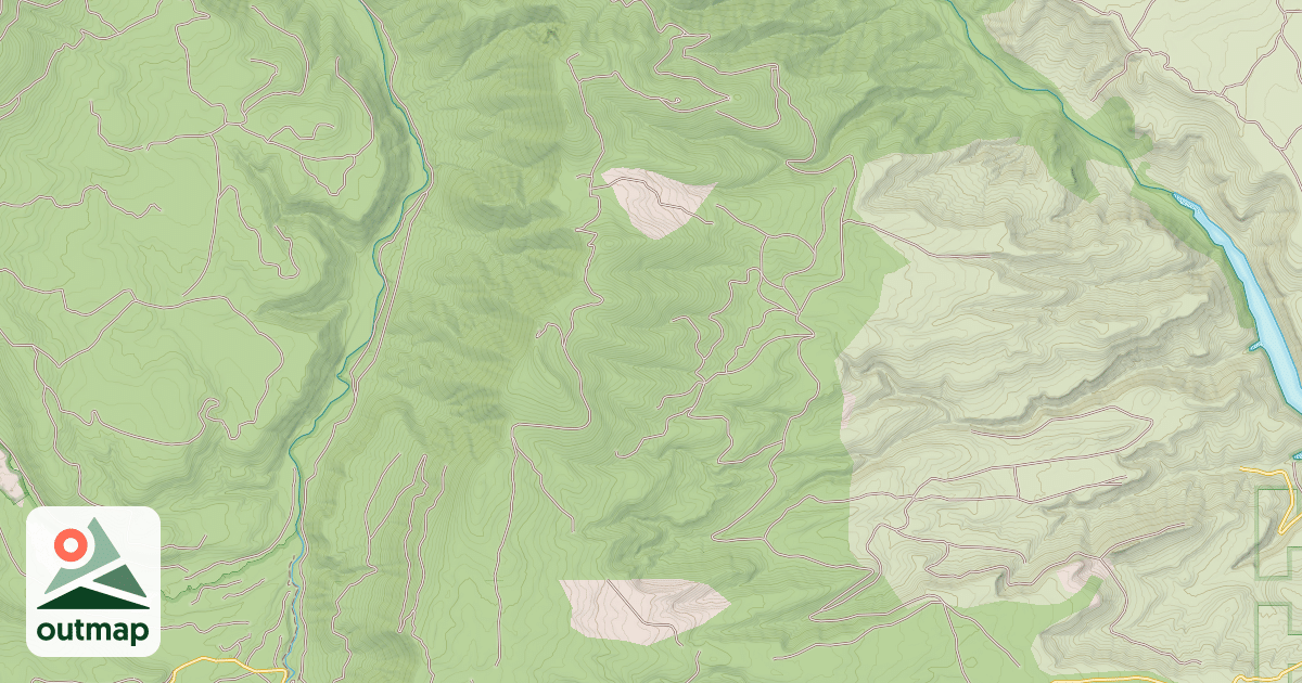 Map of USFS Motor Vehicle Use Map Roads {34FAE26C-1457-45FB-B6CE-E03DF7A02C28}