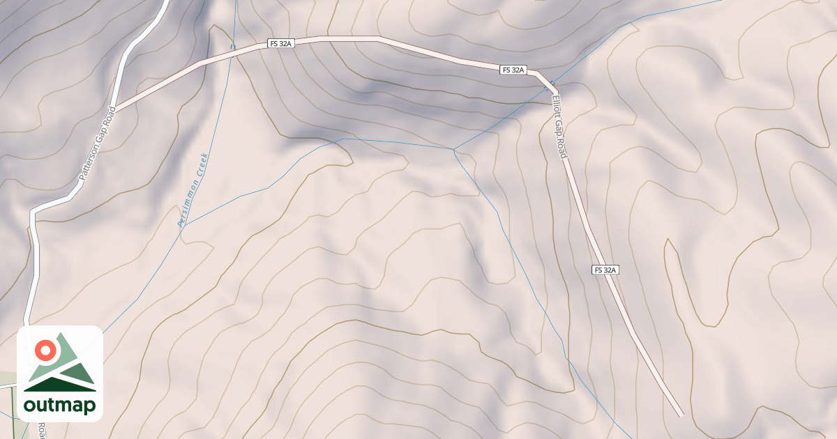Map of ELLIOT GAP