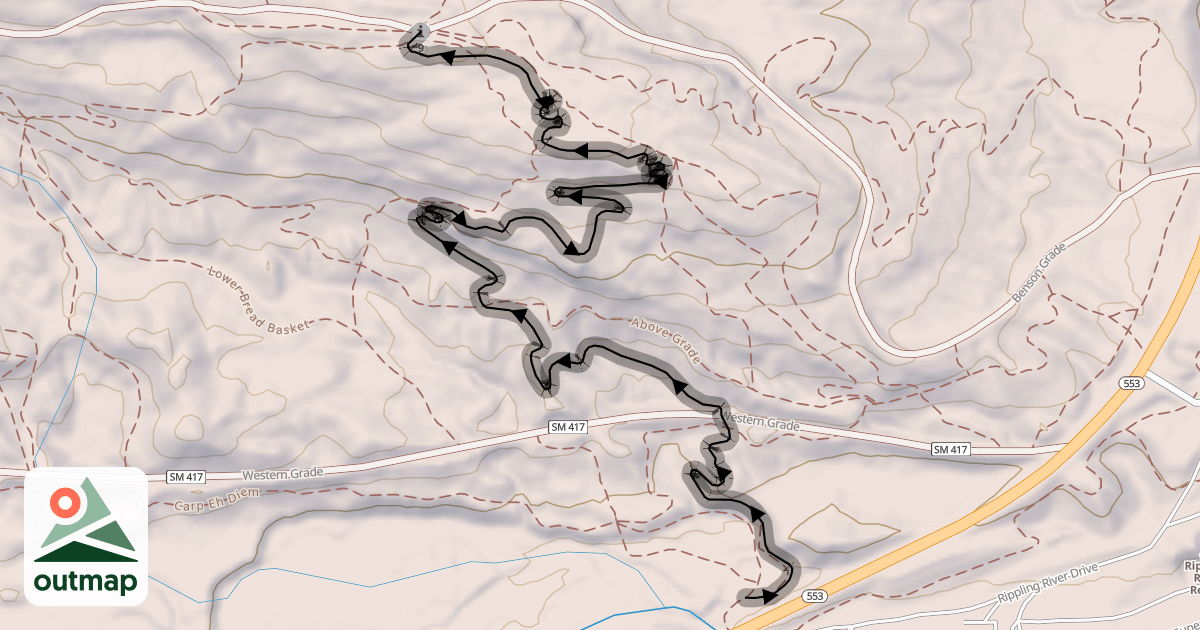 Map of Down Dogger