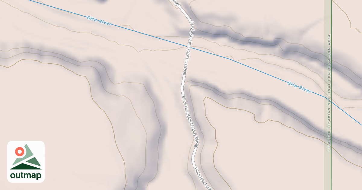 Map of BLM National GTLF Public Motorized Roads db93e153-940a-4db3-9f5a-0196d2d6820c