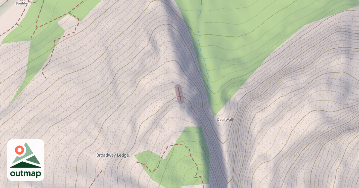 Map of Memorial Crack