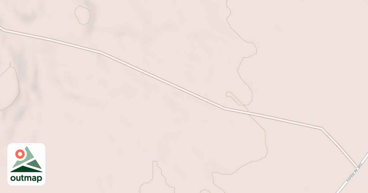 Map of BANDANA SPUR A