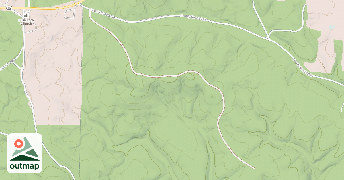Map of BLUE BUCK CHURCH
