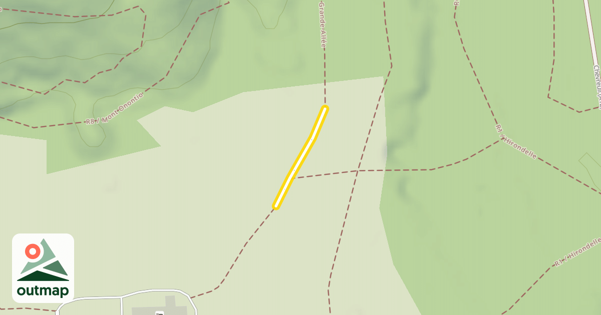 Map of A1 Grande-Allée
