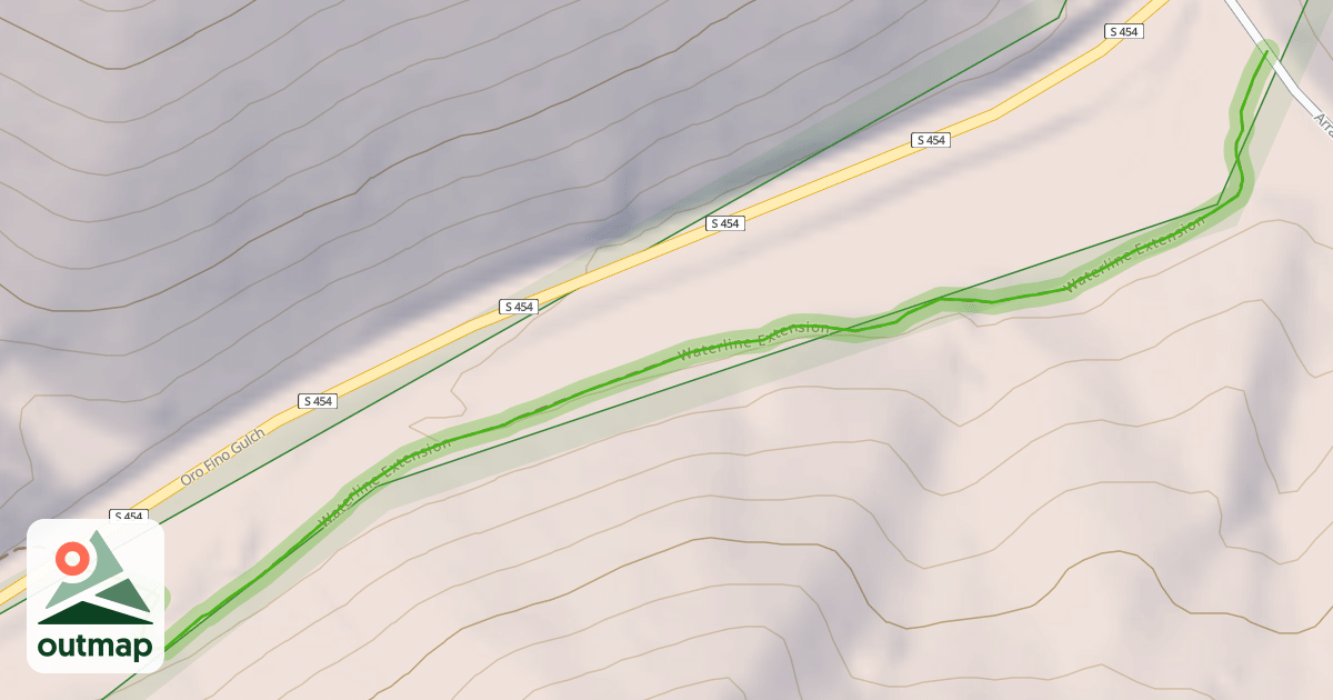 Map of Waterline Extension