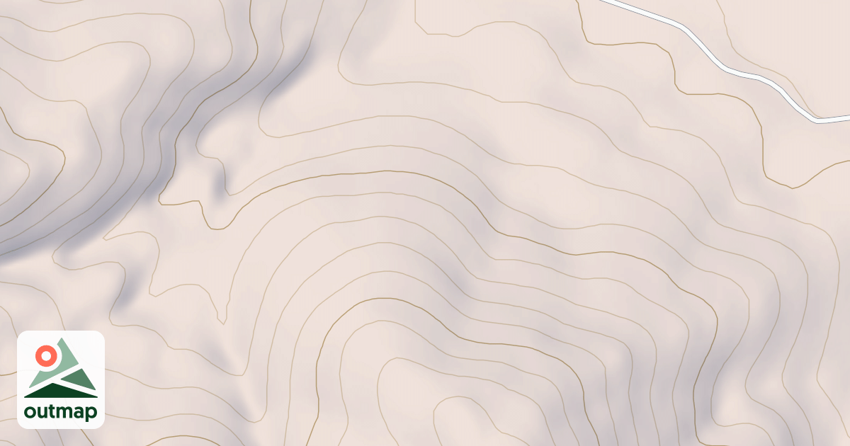 Map of Gravel Creek West
