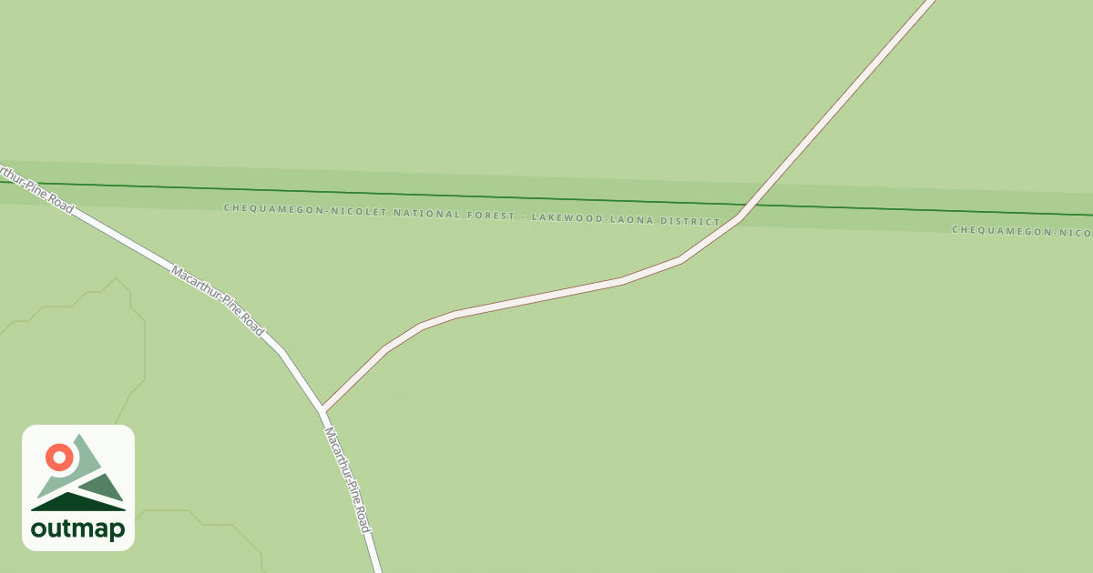 Map of AQUALAND ROAD