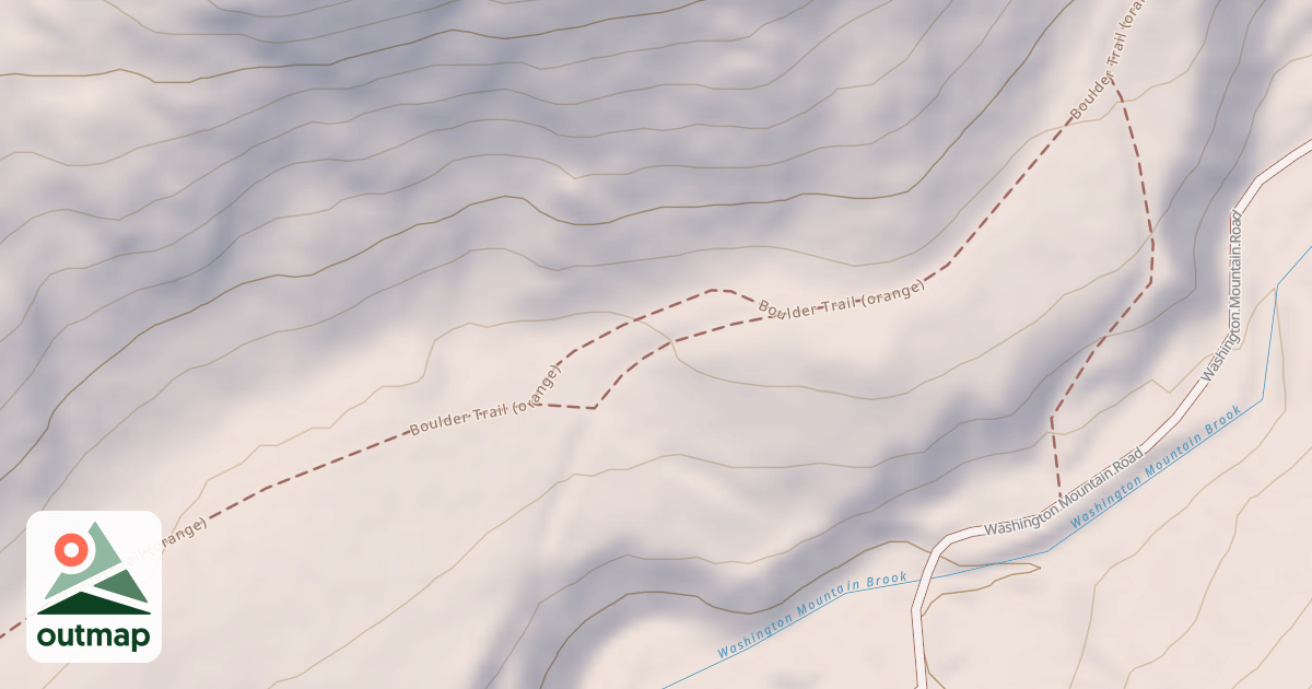 Map of Boulder Trail