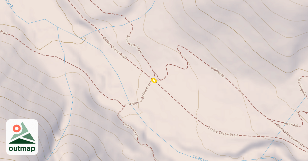 Map of Cache Creek Drive