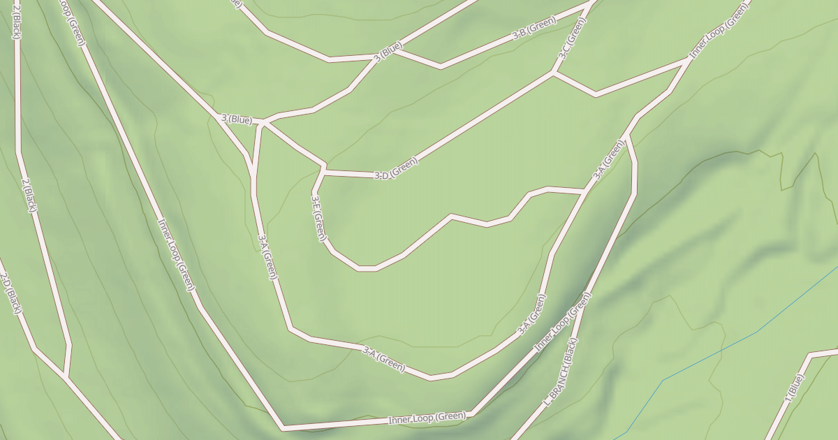 Map preview of Rock Run ATV Trails
