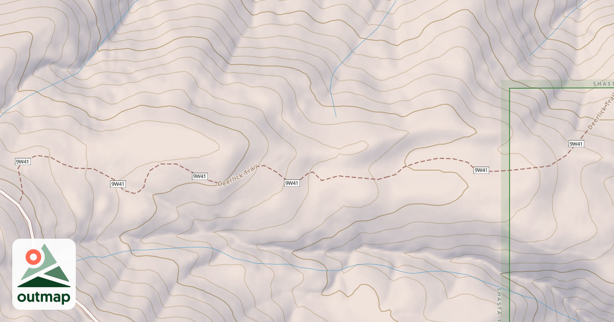 Map of Deerlick