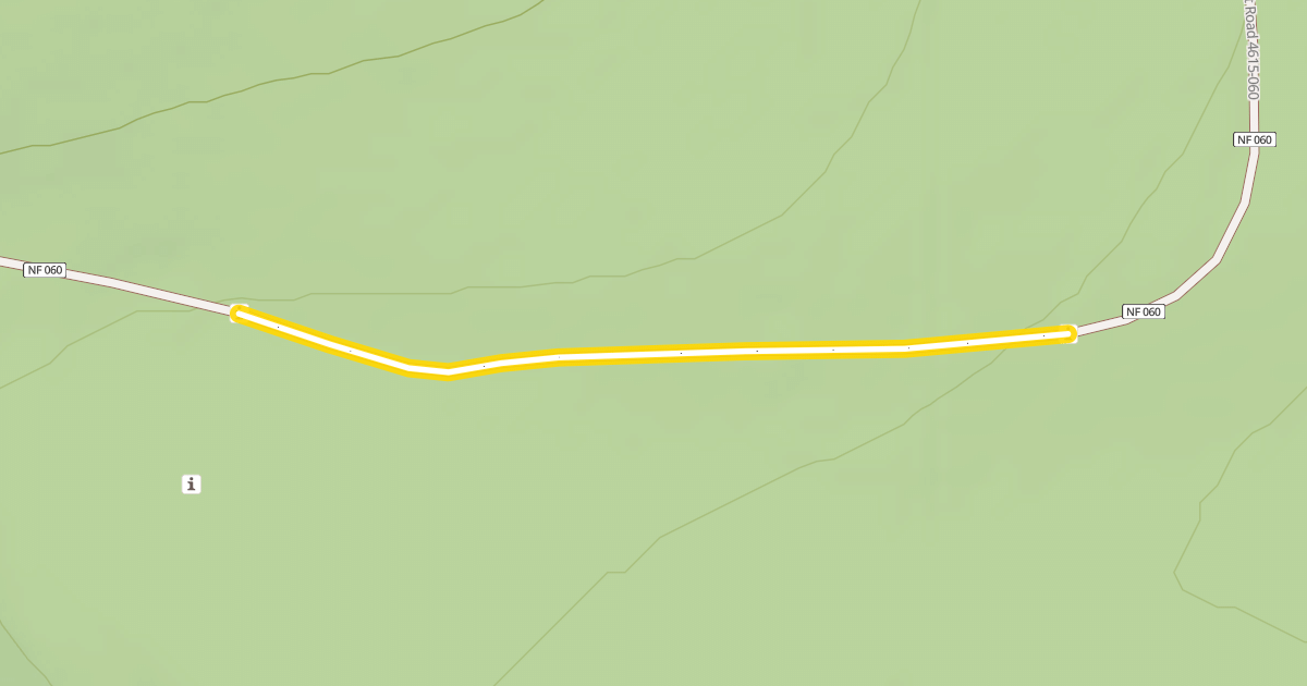 Map preview of Forest Road 4615-060