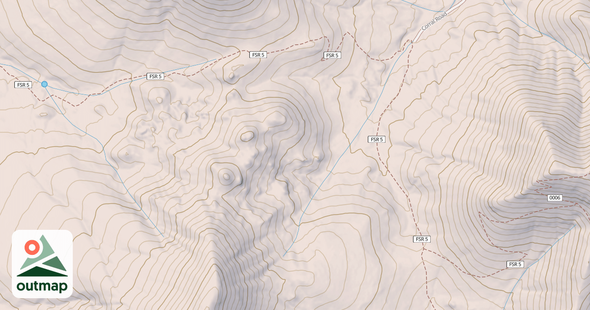 Map of 7 Up To Hyde Mountain