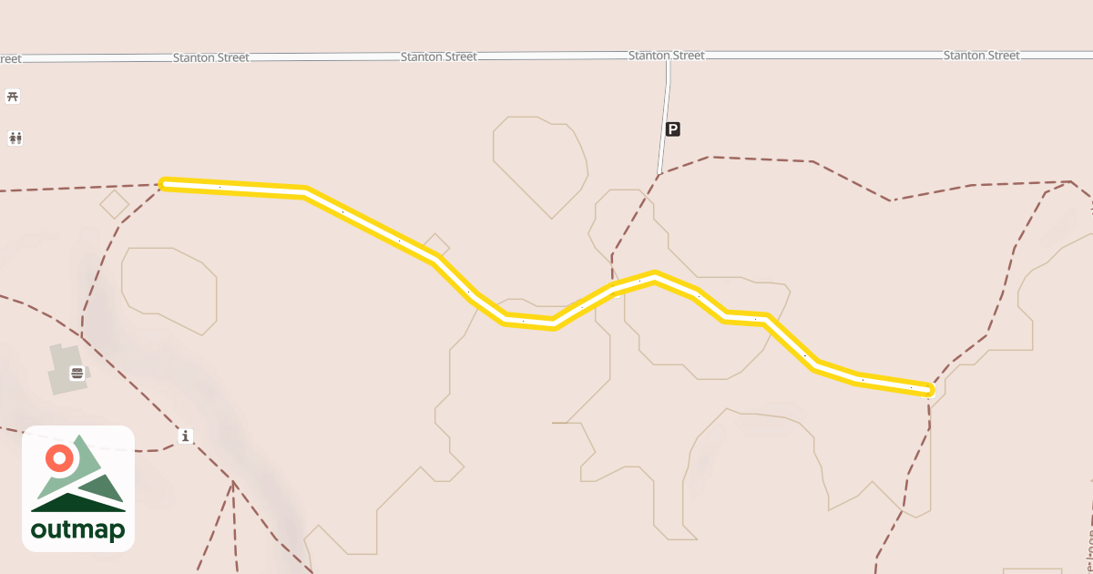 Map of Red Pine Loop