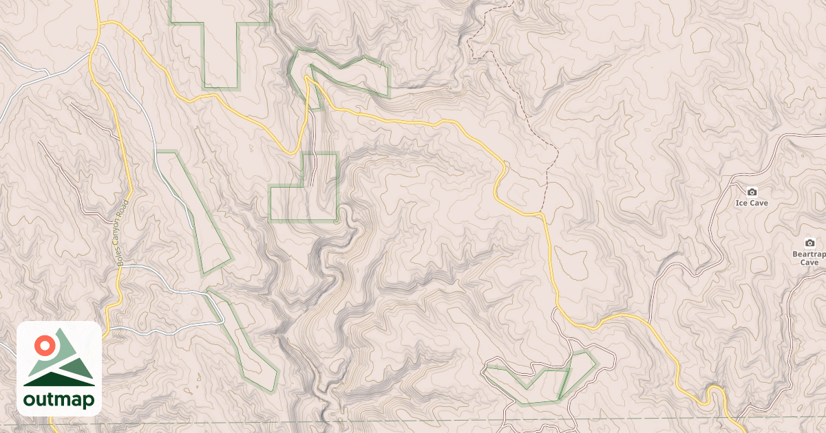 Map of CUSTER LIMESTONE