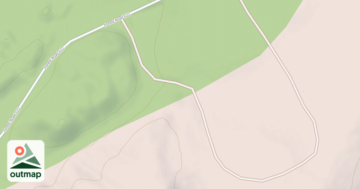 Map of FR 622C