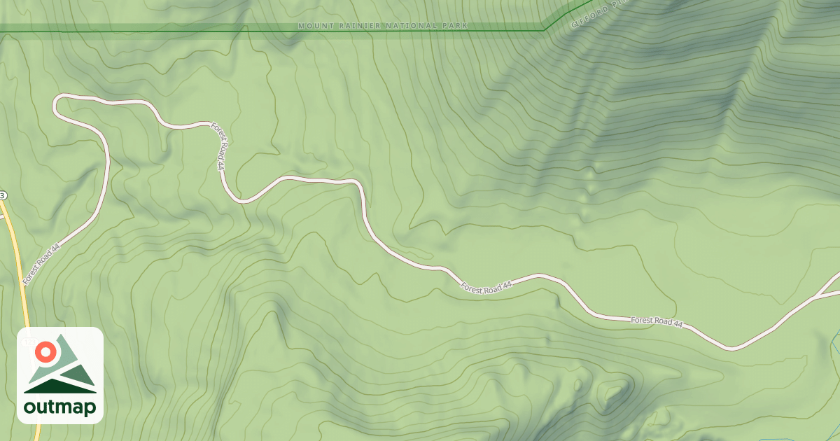 Map of CARLTON CREEK