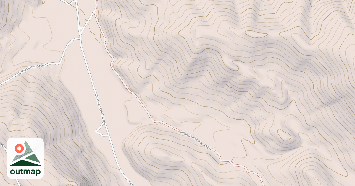 Map of Diamond-Bear