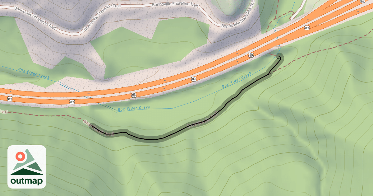 Map of Boardwalk Trail
