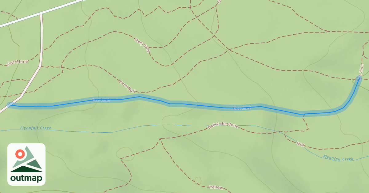 Map of Bee Line