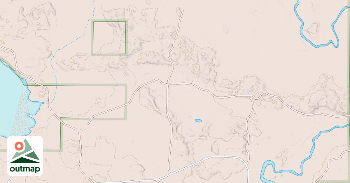 Map of USFS Motor Vehicle Use Map Trails 24462