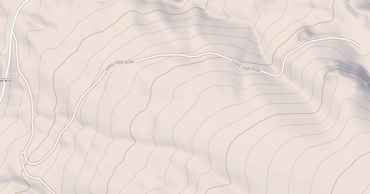 Map preview of STONY SLOPE