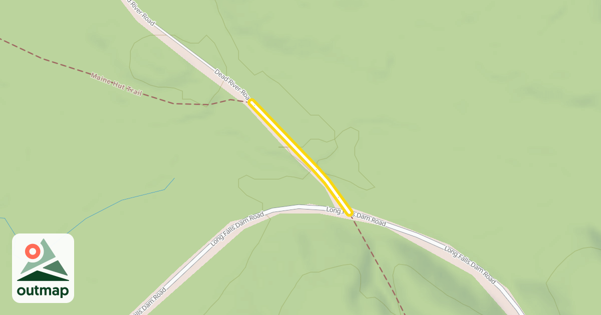 Map of Dead River Road