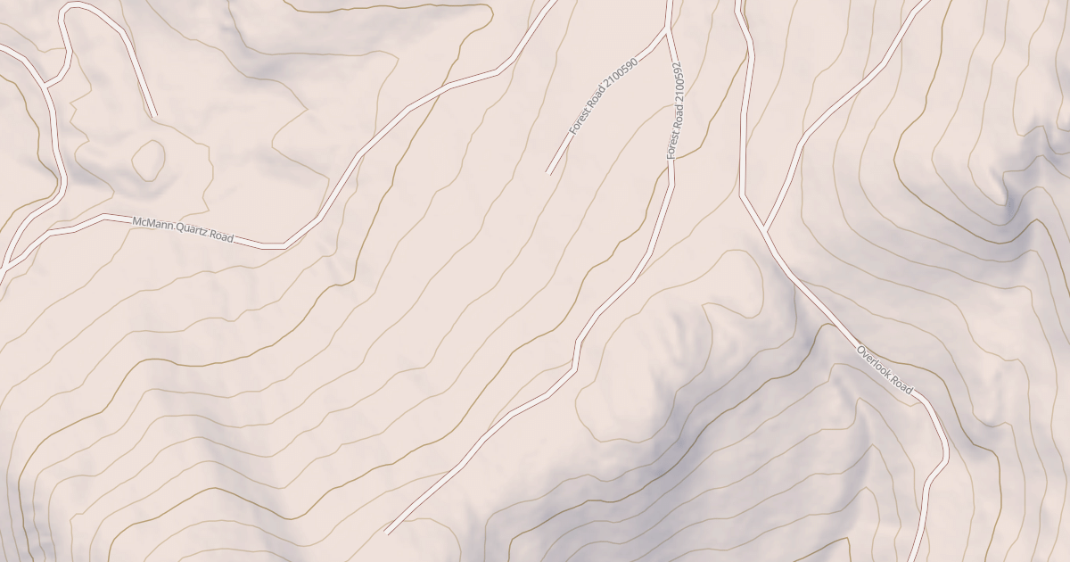 Map preview of USFS Motor Vehicle Use Map Roads {89E6E6D4-703C-41A8-9F2B-276D828DE005}