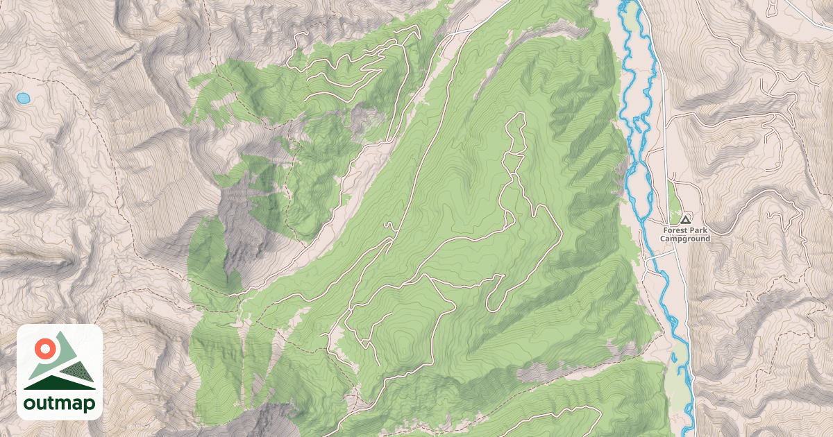 Map of Bear Cr Connector