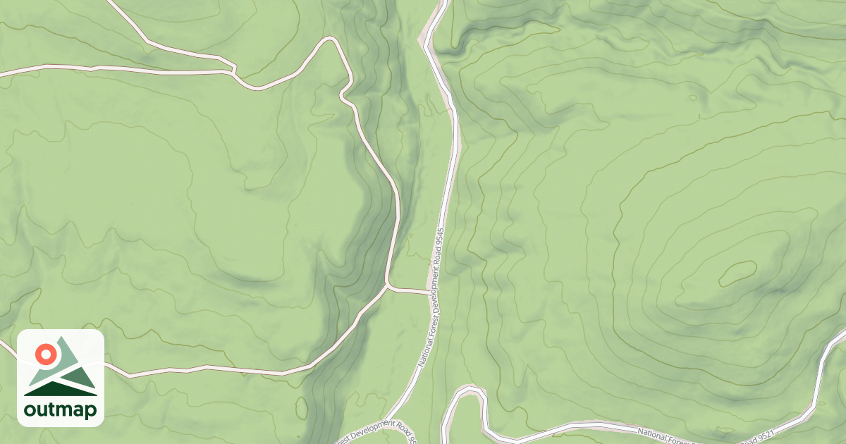 Map of DRUMMOND CREEK