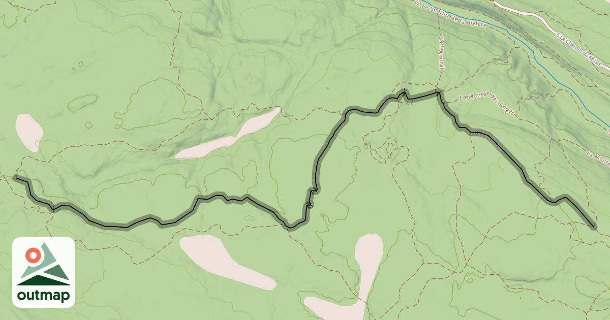 Map of 30 Les Crans