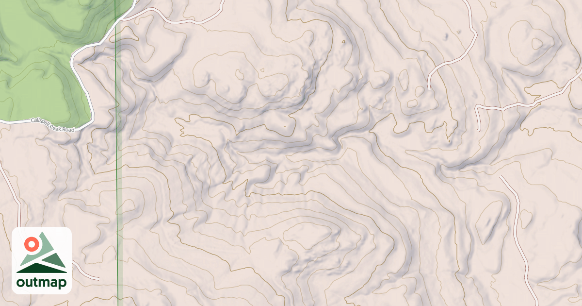 Map of Batey Bould Loop
