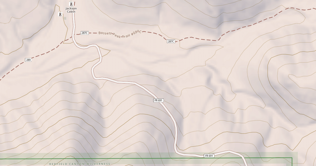 Map preview of JACKSON CABIN