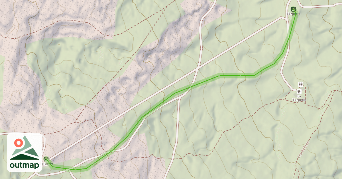 Map of Le Blanchot
